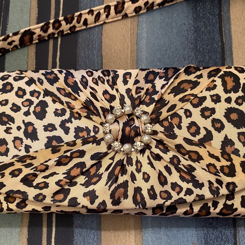 Leopard Evening Bag New With Tags